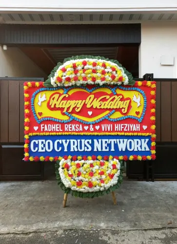 Papan Bunga Pernikahan wonosobo