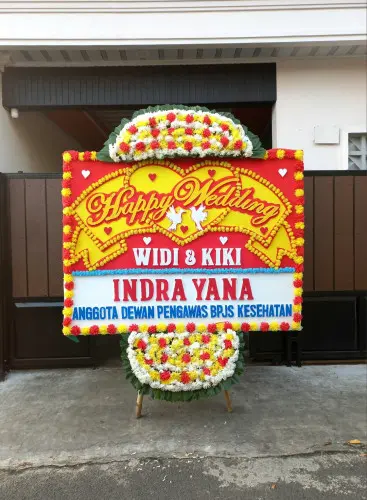 Papan Bunga Pernikahan wonosobo
